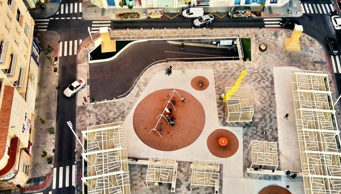 La plaza del Zapatero en Elda será uno de los puntos con cámaras.