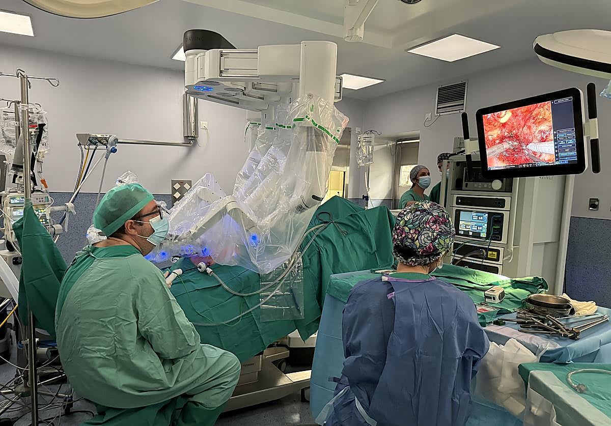 Operación en el sistema público de salud.