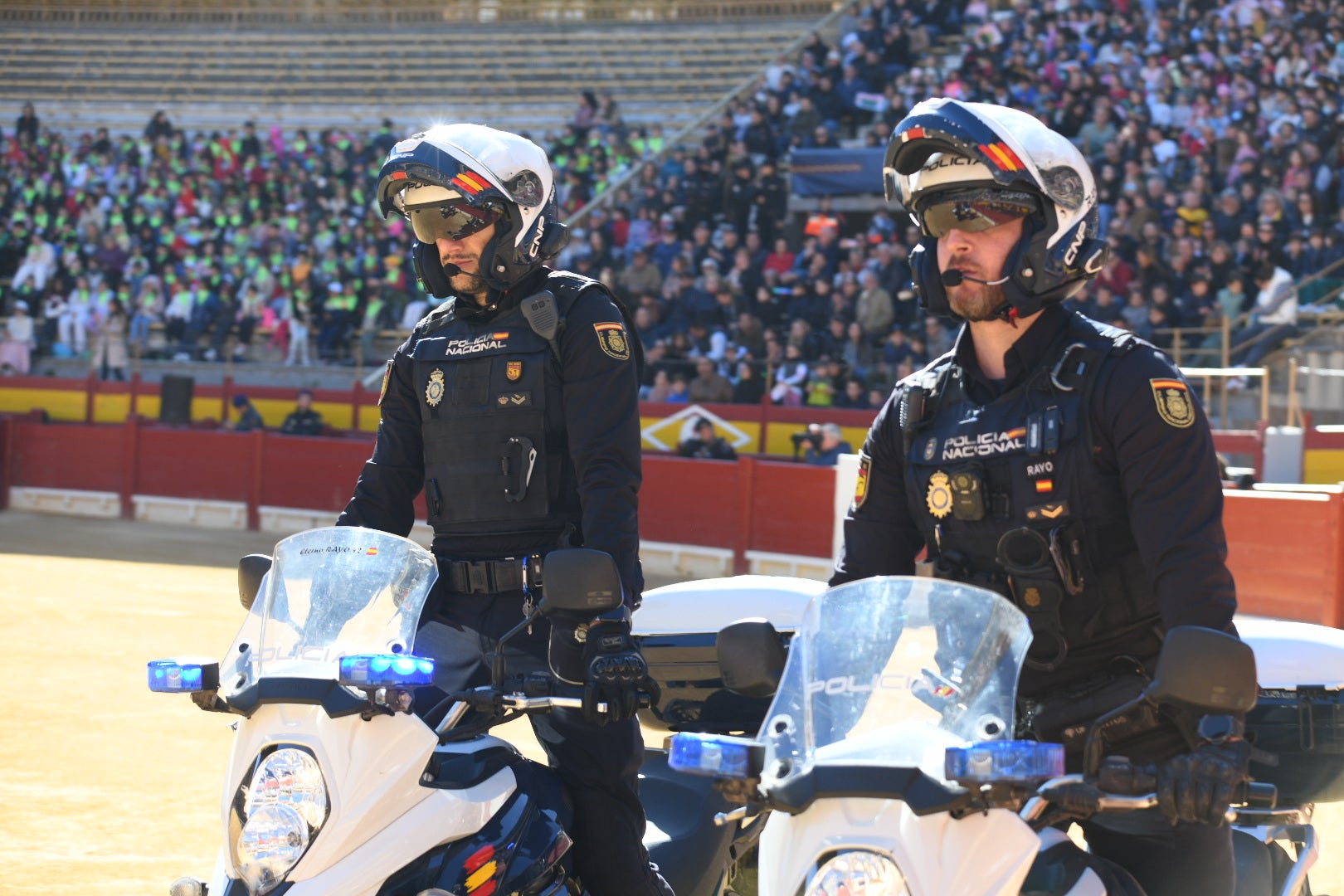 Imágenes de la espectacular exhibición de la Policía Nacional en Alicante