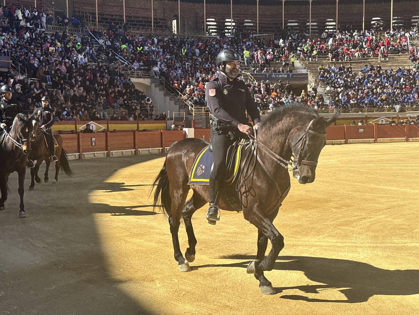 Imágenes de la espectacular exhibición de la Policía Nacional en Alicante