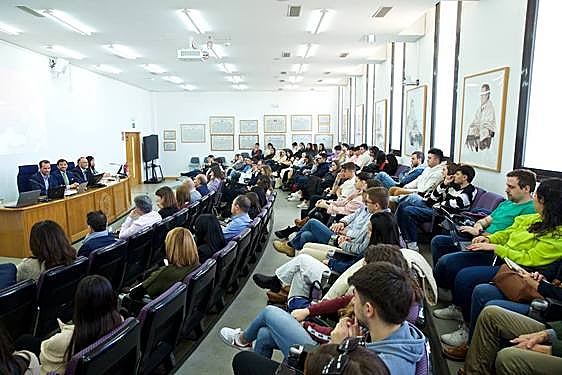 Aspecto que ha presenado la jornada en la UA.