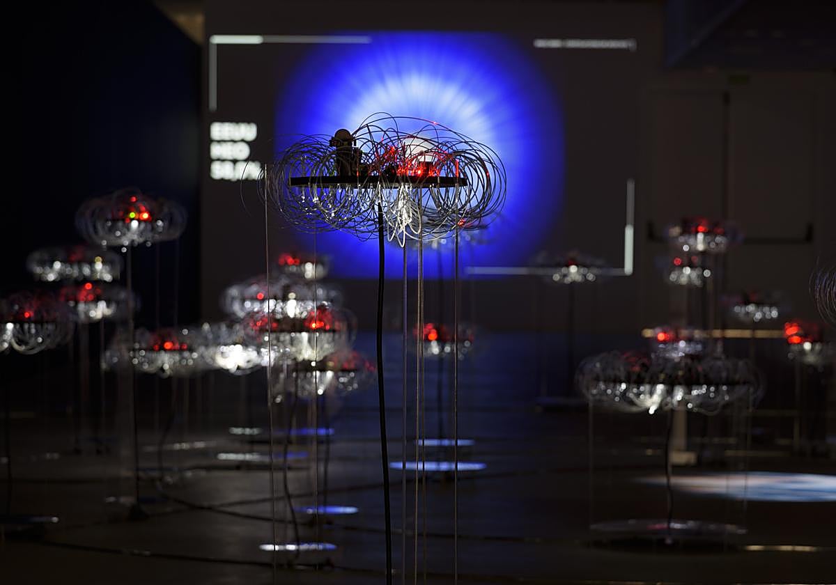 Exposición 'Space Debris: Constel', de una convocatoria anterior.