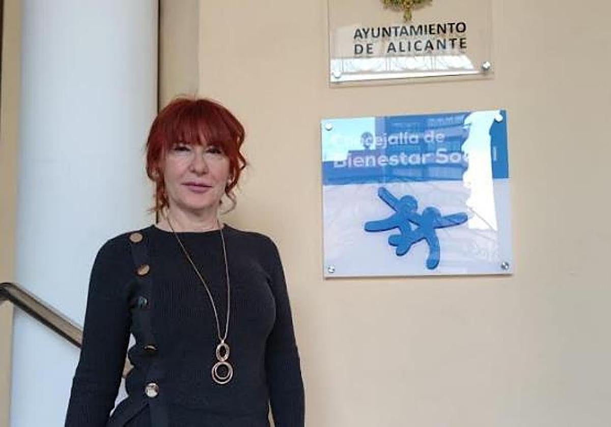 La edil de Bienestar Social, Begoña León.