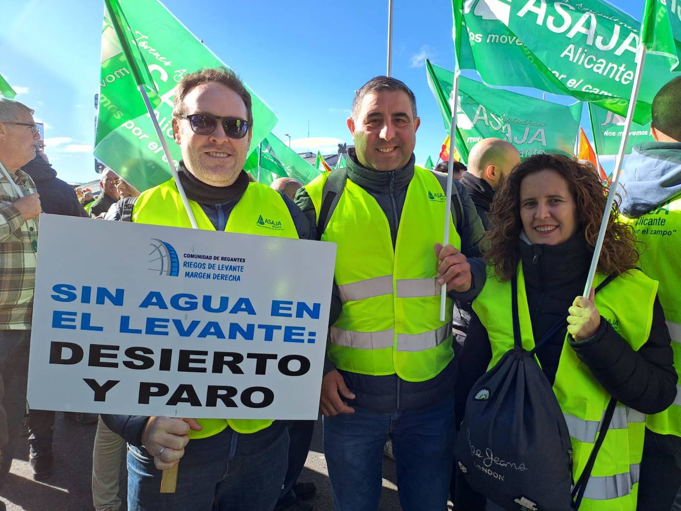 Manifestación del campo en Madrid.