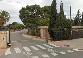 La vivienda incendiada este jueves, en imagen de archivo.