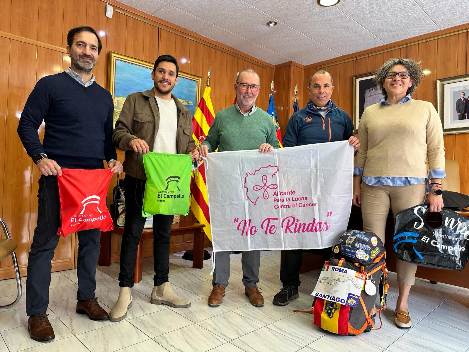 Recepción en el Ayuntamiento de El Campello
