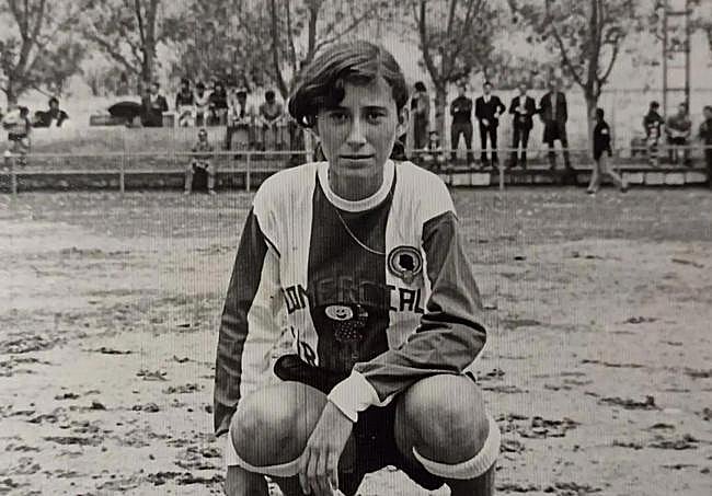 La alicantina Andrea Piñero lució la camiseta del Hércules.