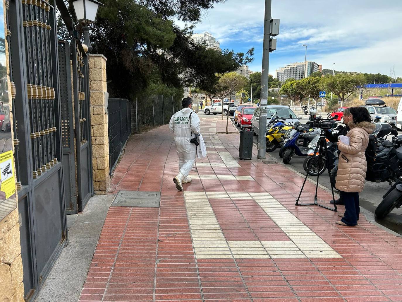 Las imágenes del incendio mortal en La Vila Joiosa