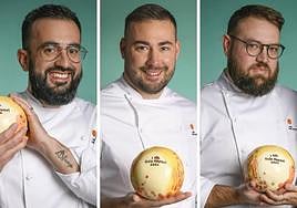 Los representantes de La Masía de Chencho; Orobianco y Cisoria, con su nuevo reconocimiento.