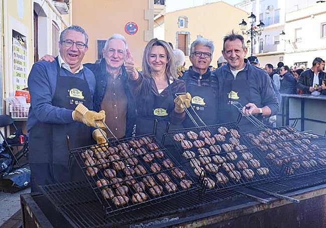 Toni Pérez, Juan Giner, Nuria Montes, José Juan Reus y Ángel Vives.