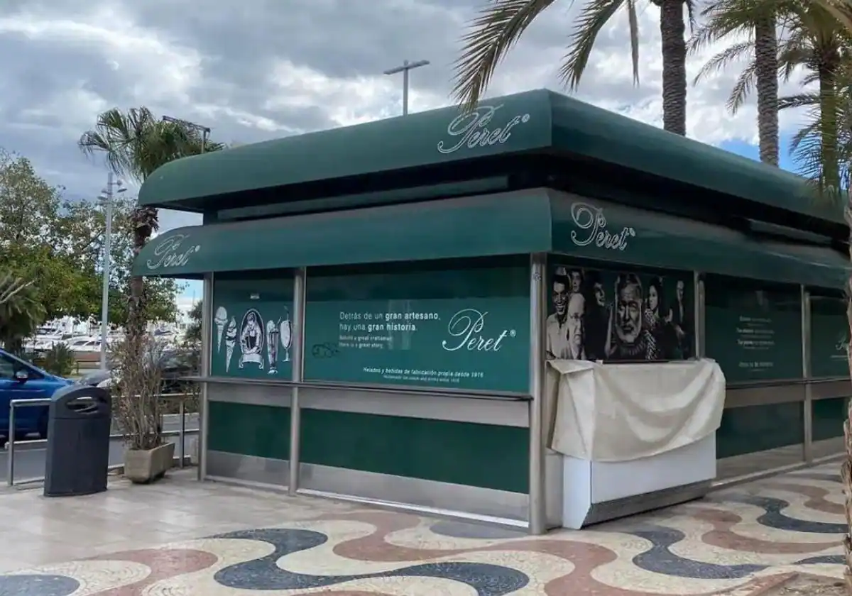 El Peret en la Explanada de Alicante.