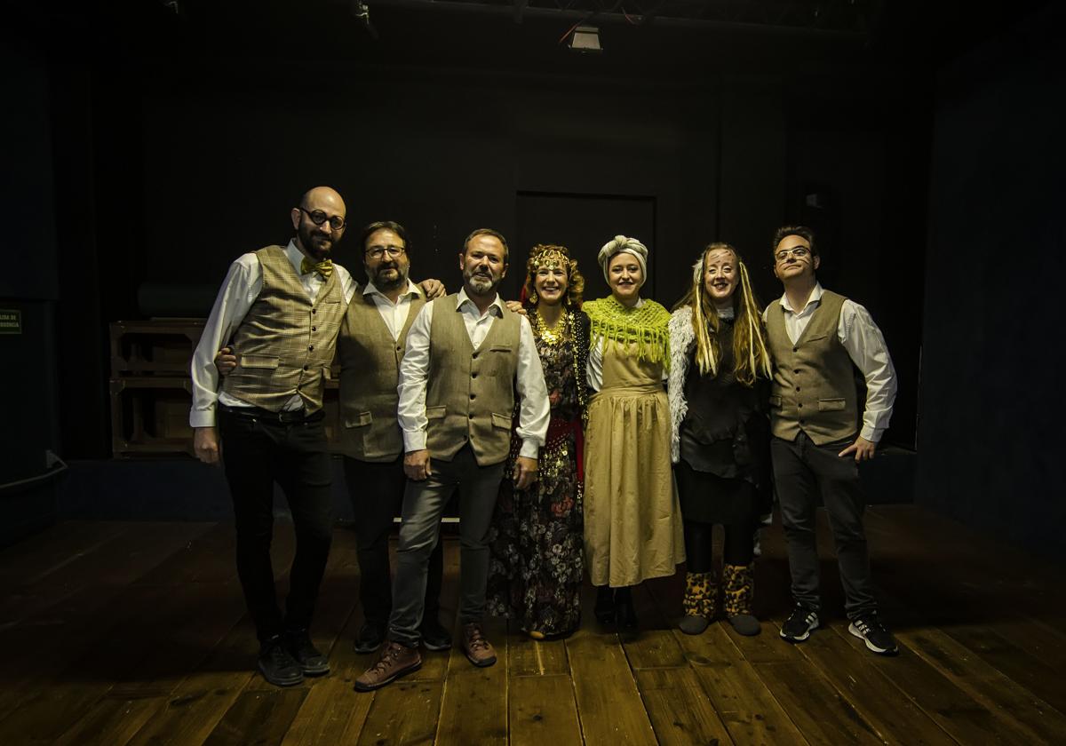 Burubú Teatro y Fonocracia presentan 'La madeja del blues' en Alicante.