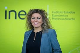 La presidenta de Economía de Ineca, Dolores Mejía.