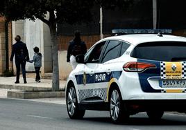 Una patrulla de la Policía Local de San Vicente del Raspeig.