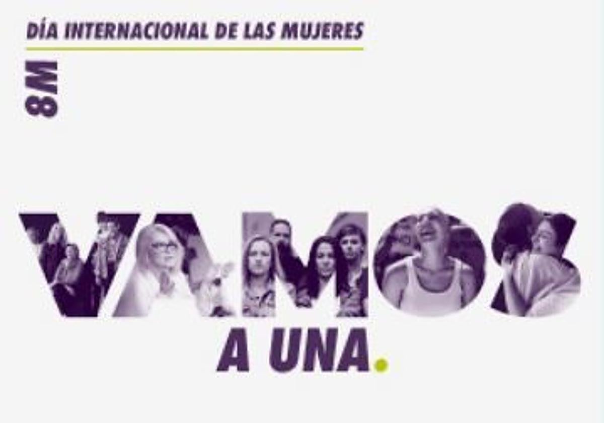 Cartel del Día Internacional de las Mujeres de la Diputación de Alicante.