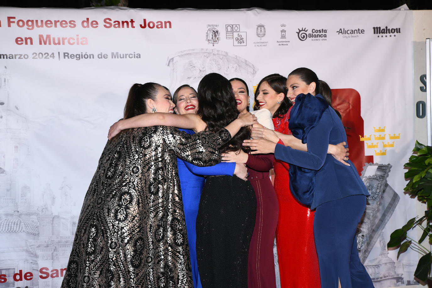 Todos los looks de las candidatas en la cena de gala en Murcia