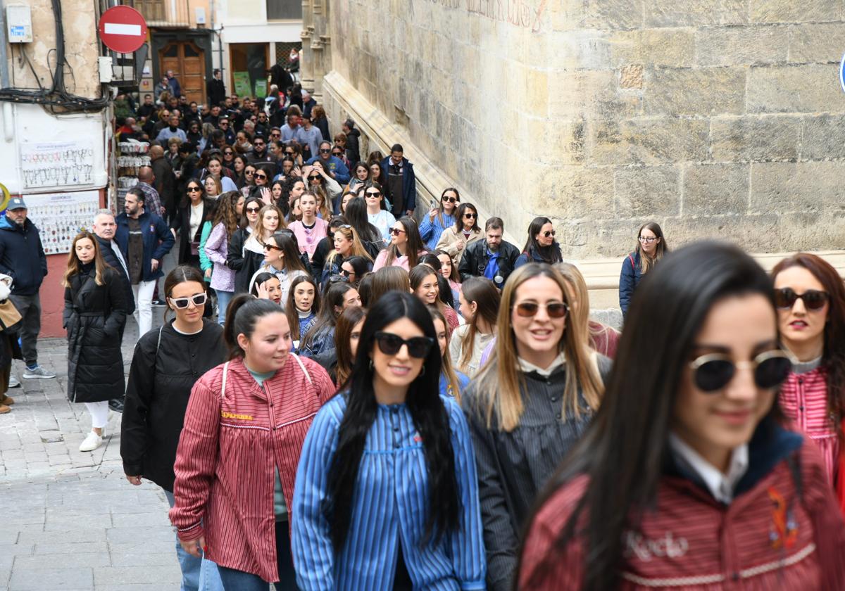 Las Hogueras de Alicante ponen fin a las convivencias con una misa en Caravaca de la Cruz