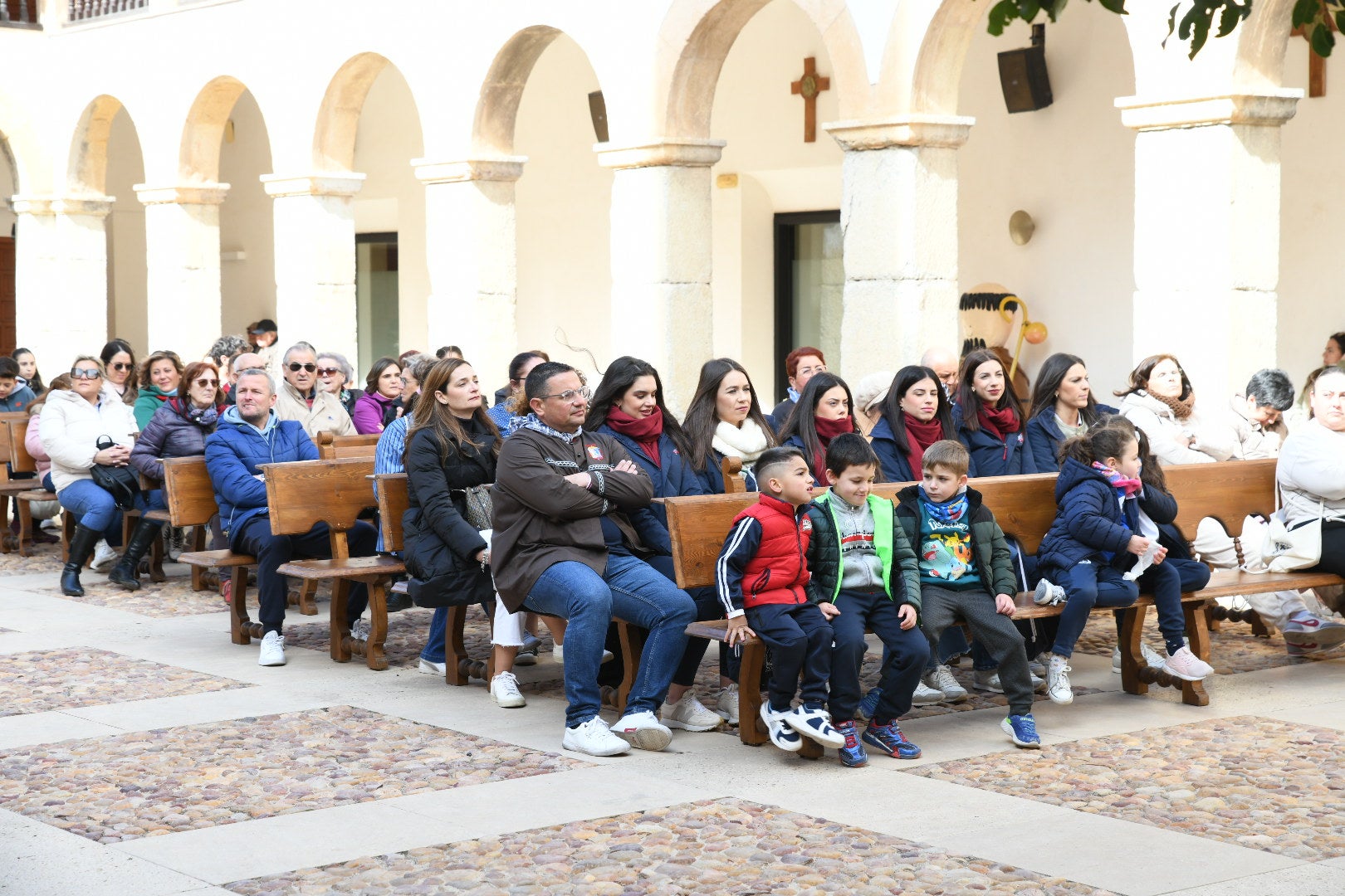 Las Hogueras de Alicante ponen fin a las convivencias con una misa en Caravaca de la Cruz