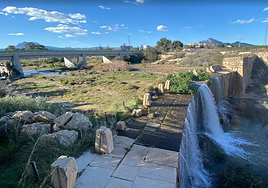 Un tramo del rio Monnegre.