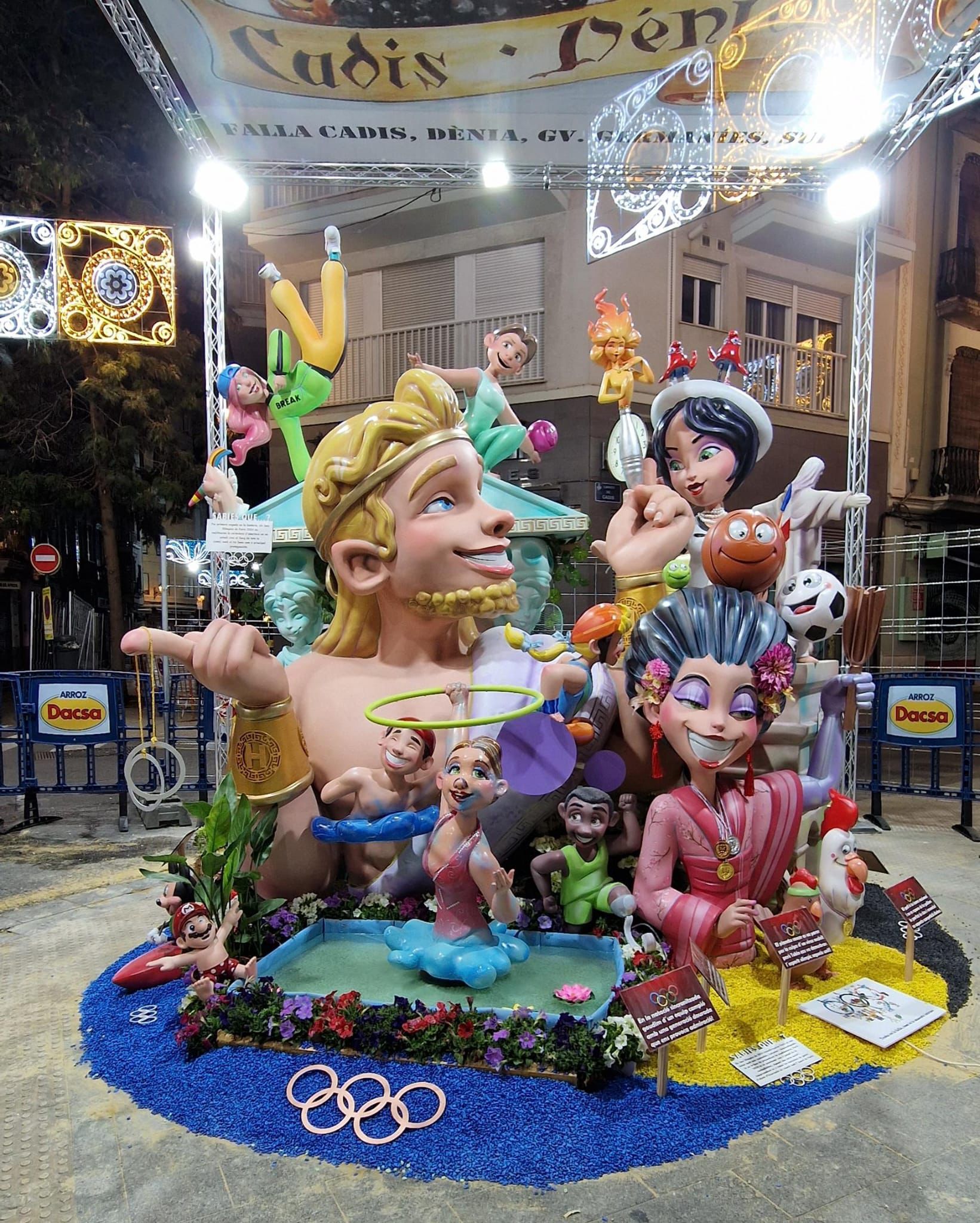 Estas son las fallas plantadas por artistas alicantinos