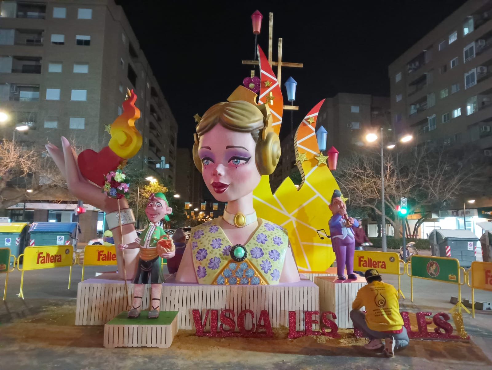 Estas son las fallas plantadas por artistas alicantinos