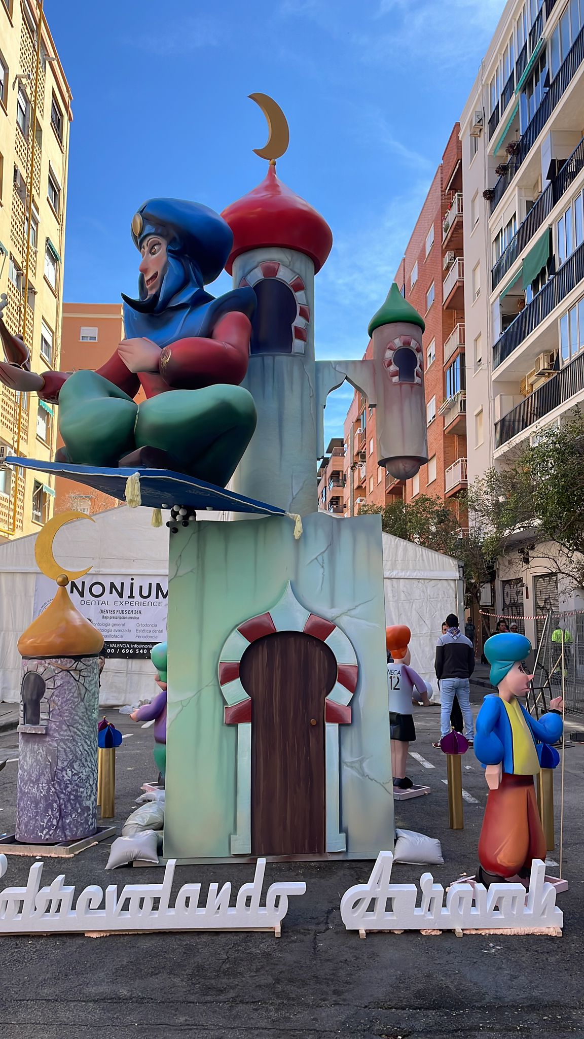 Estas son las fallas plantadas por artistas alicantinos