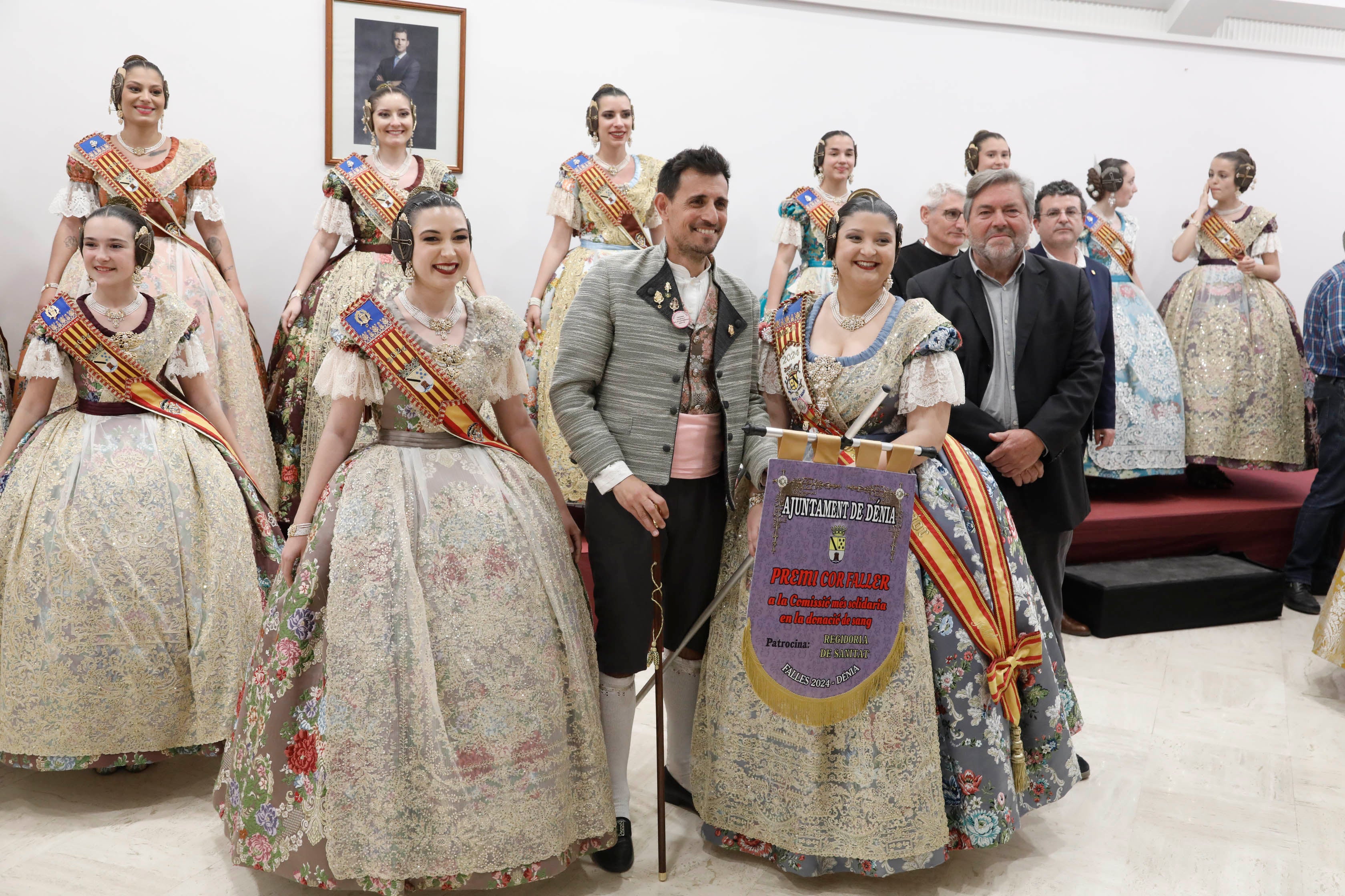 Entrega de los premios de las Fallas de Dénia
