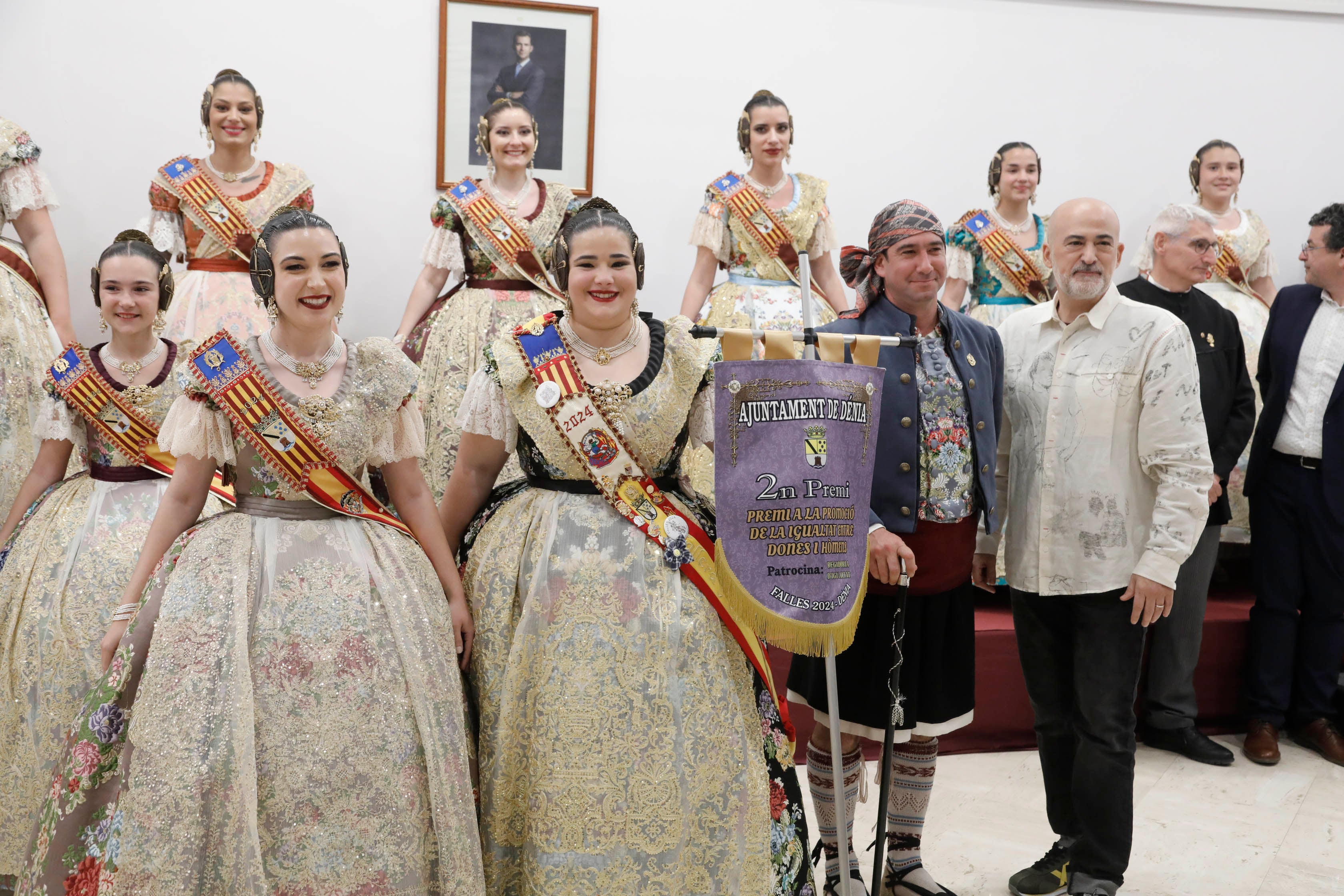 Entrega de los premios de las Fallas de Dénia