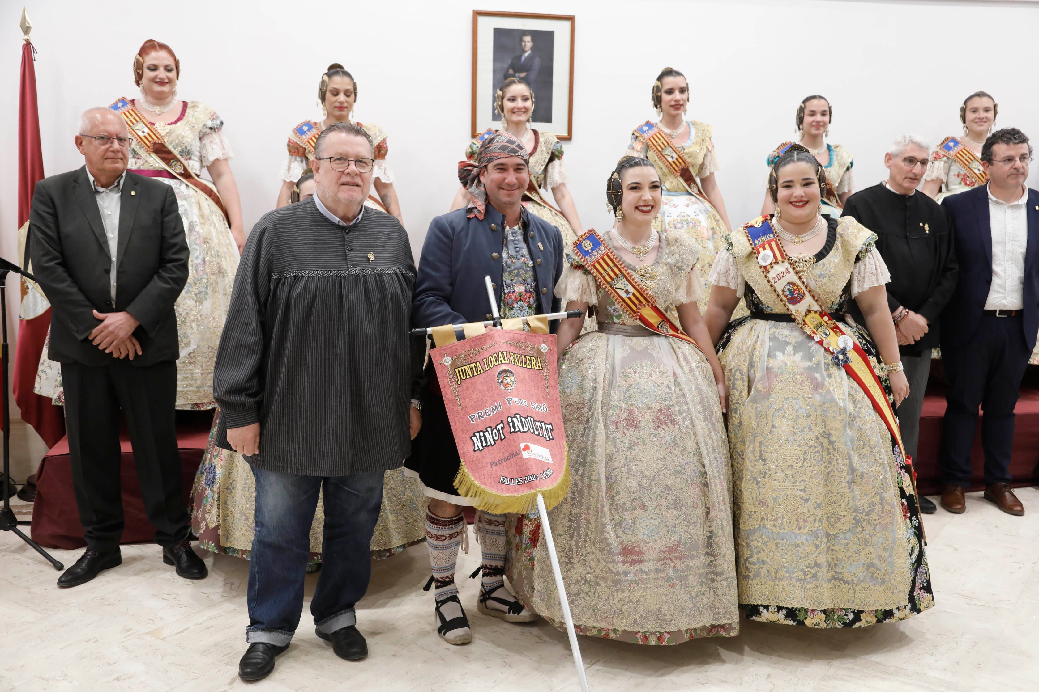 Entrega de los premios de las Fallas de Dénia