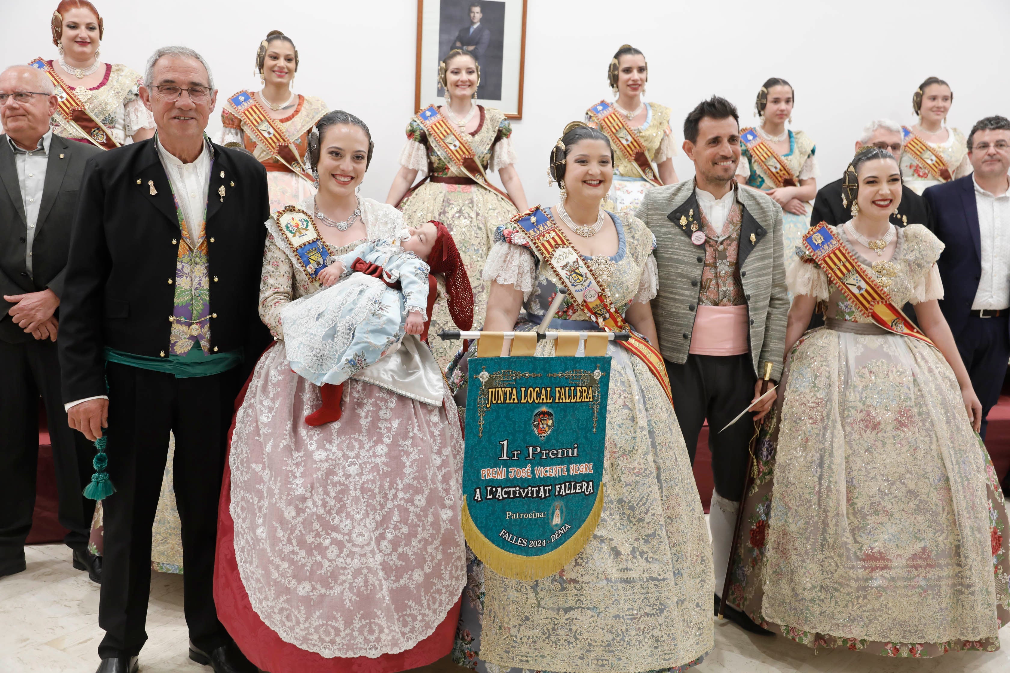 Entrega de los premios de las Fallas de Dénia