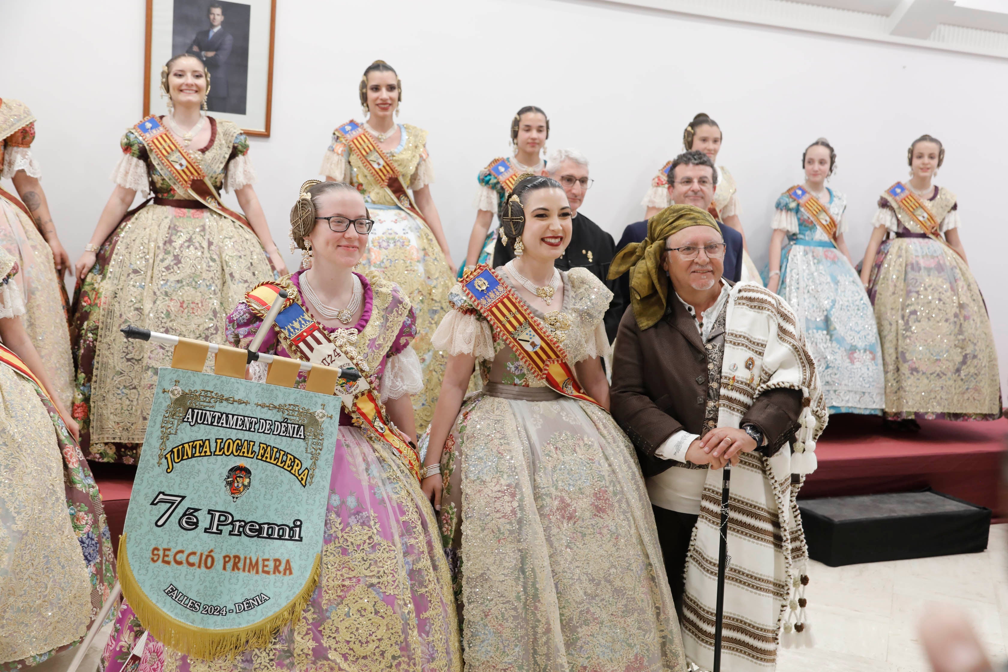 Entrega de los premios de las Fallas de Dénia