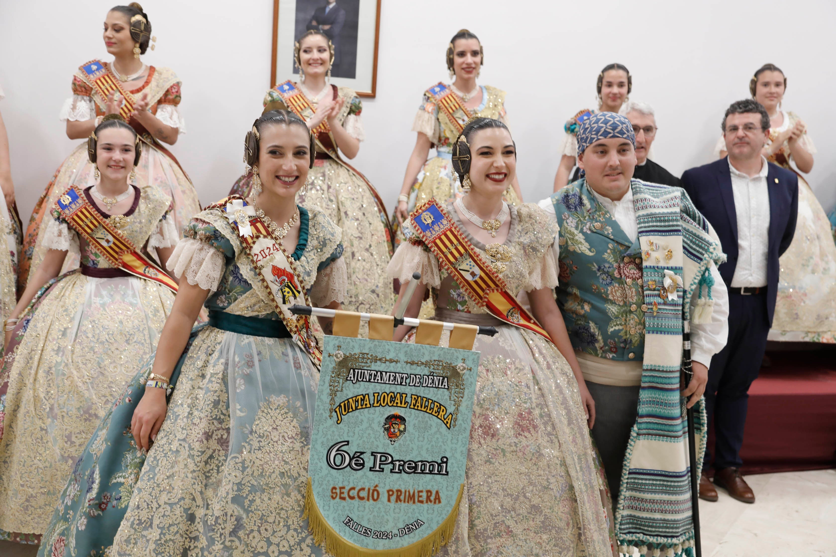 Entrega de los premios de las Fallas de Dénia