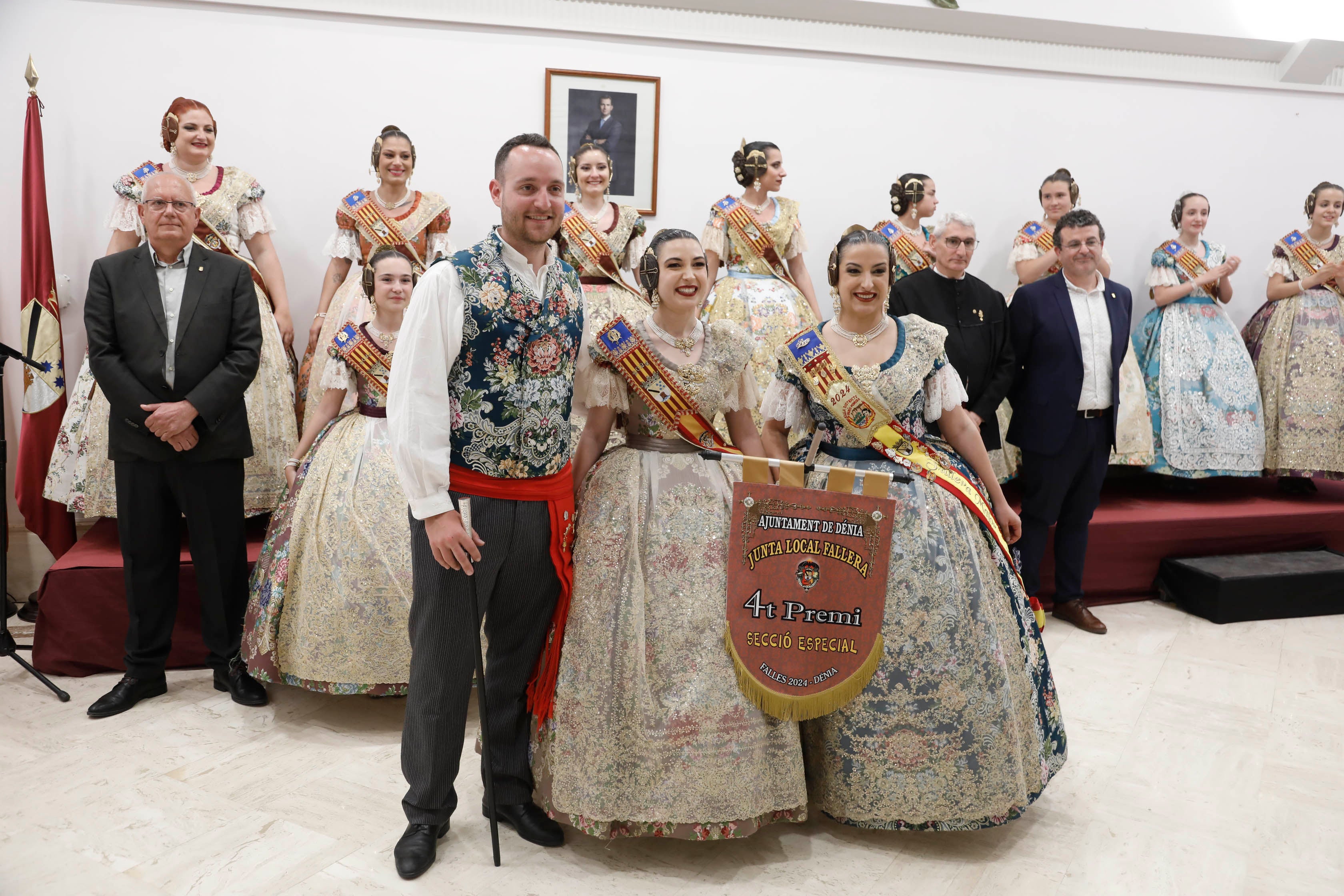 Entrega de los premios de las Fallas de Dénia