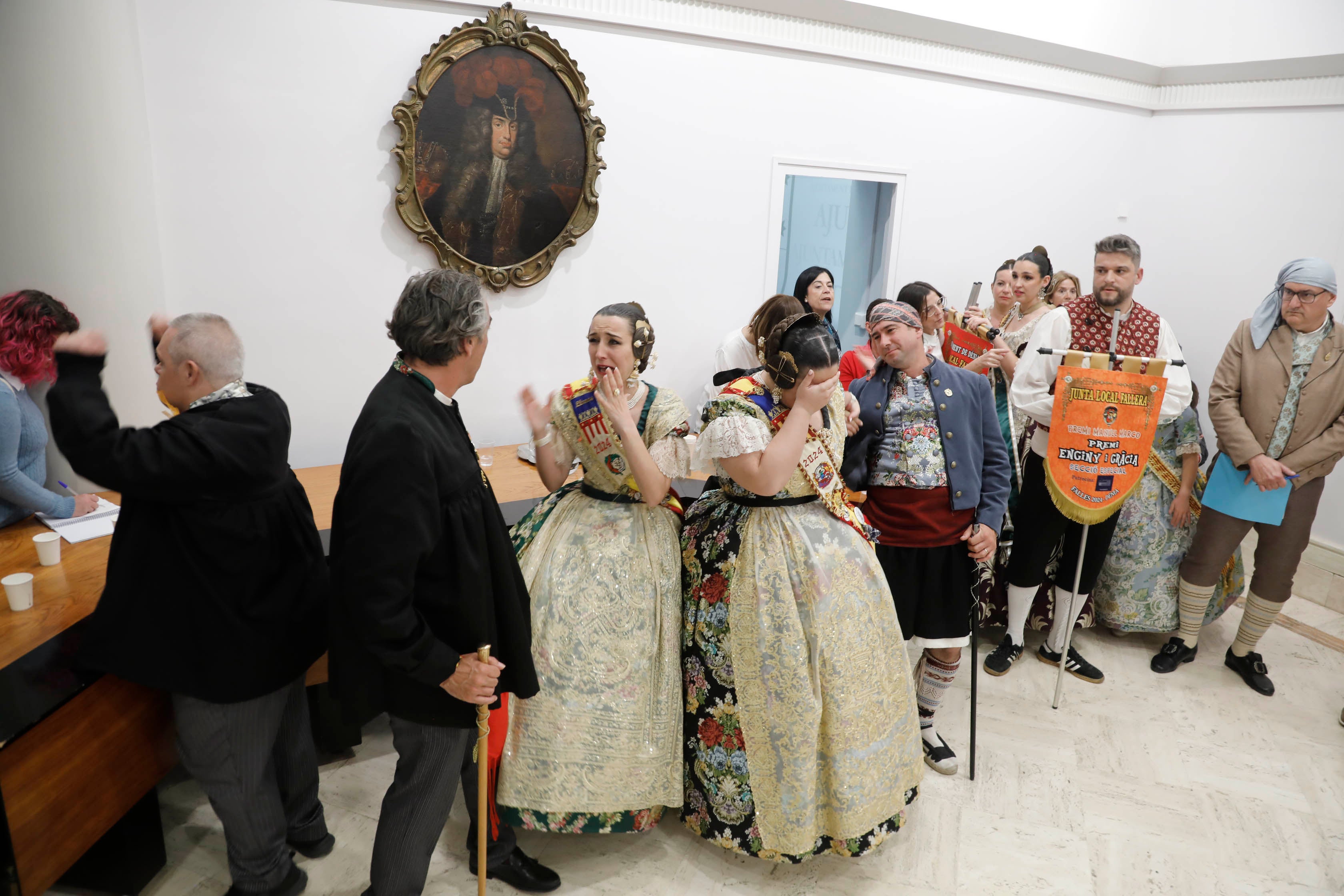 Entrega de los premios de las Fallas de Dénia