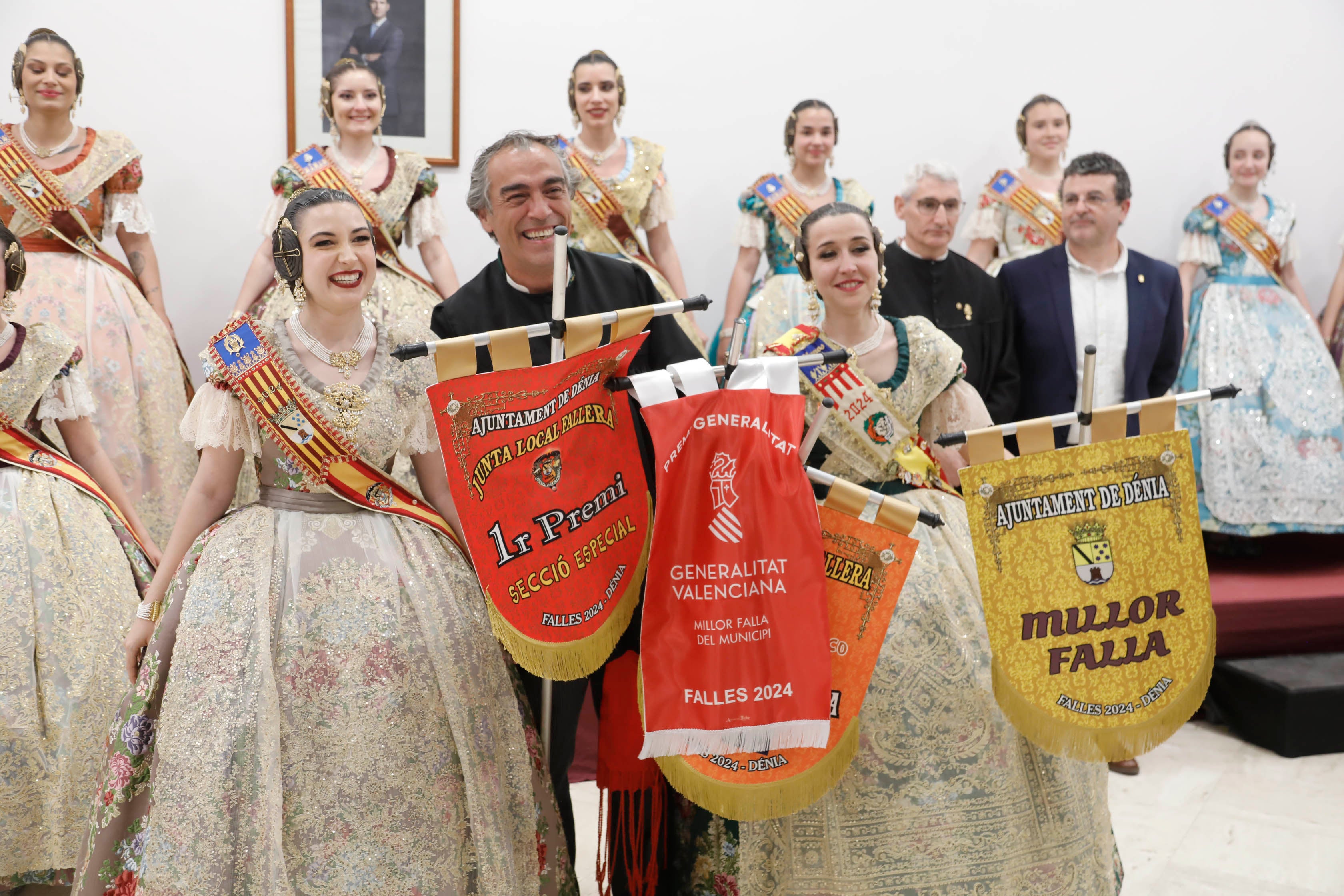 Entrega de los premios de las Fallas de Dénia