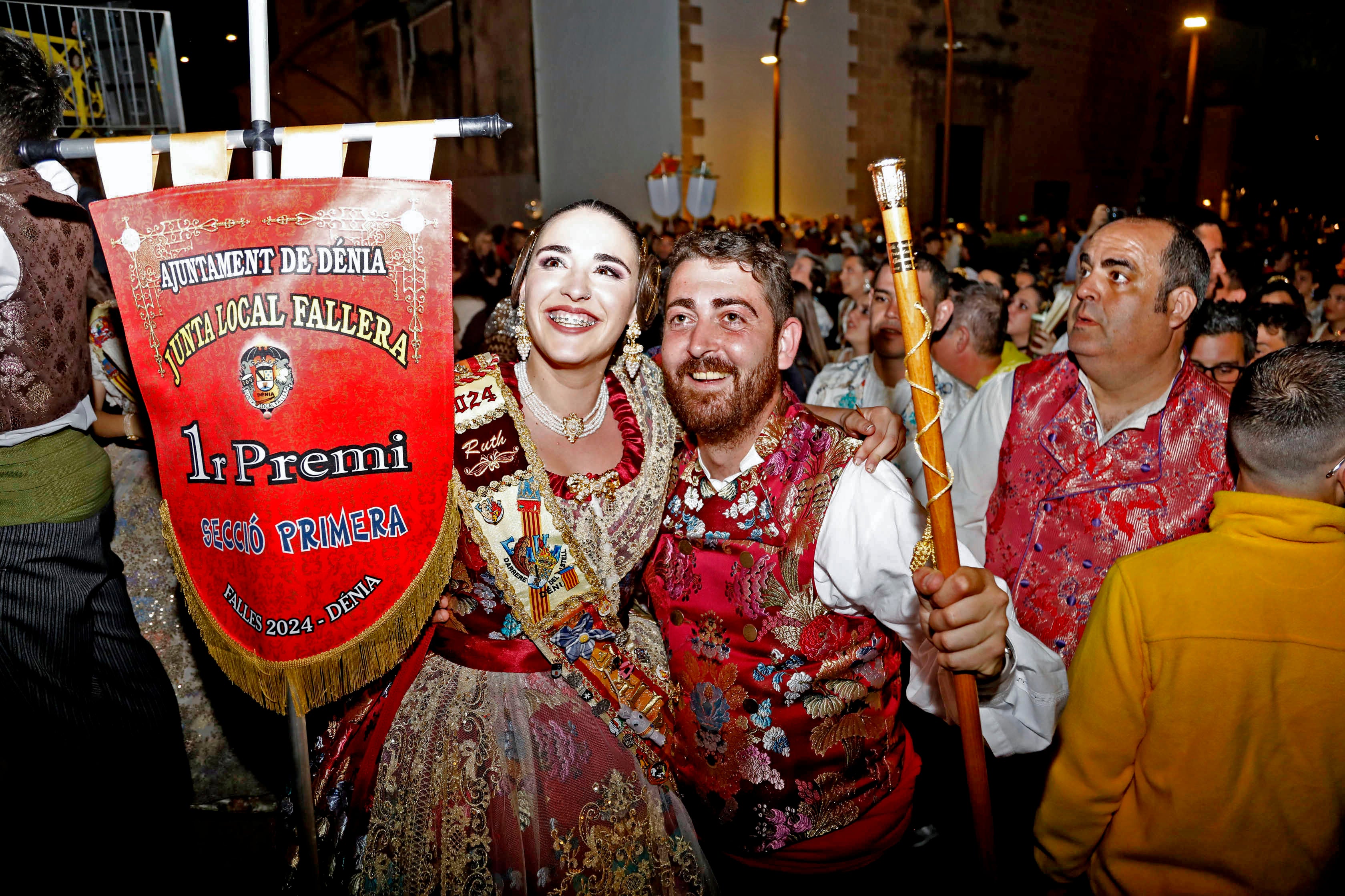 Entrega de los premios de las Fallas de Dénia
