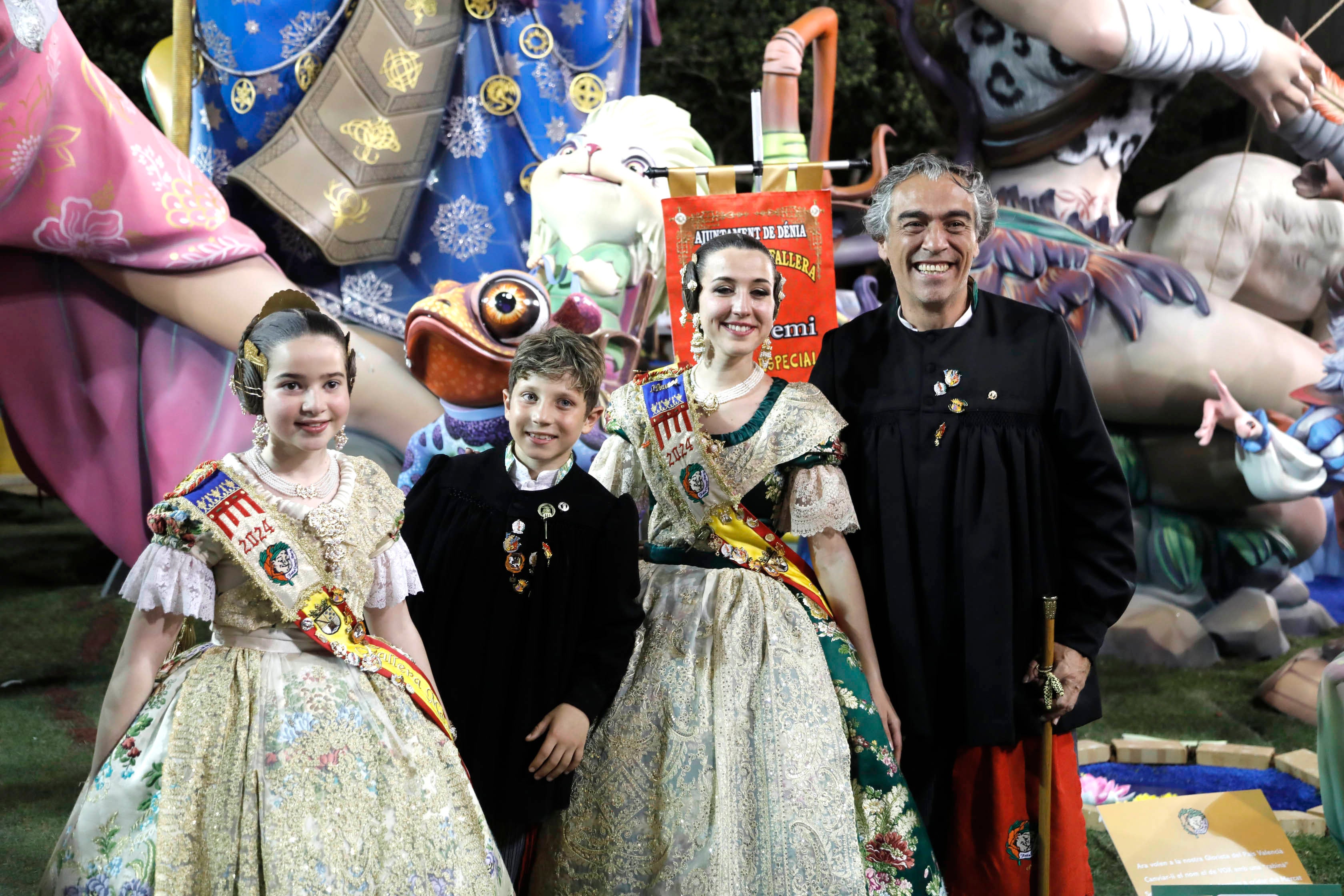 Entrega de los premios de las Fallas de Dénia