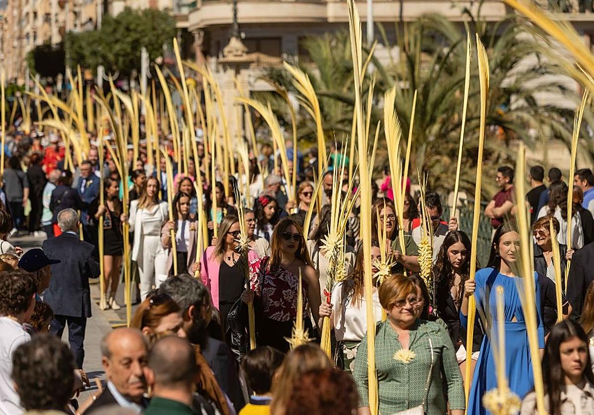 Domingo de Ramos en Elche.