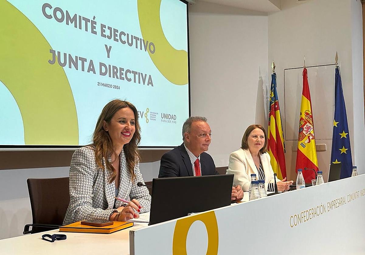 Rueda de prensa de la CEV.