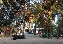 Recinto donde se celebrará la fiesta solidaria Noches Mágicas.