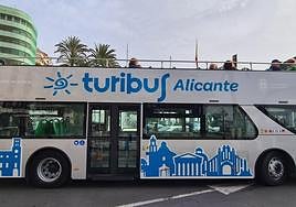 El Turibús de Alicante.