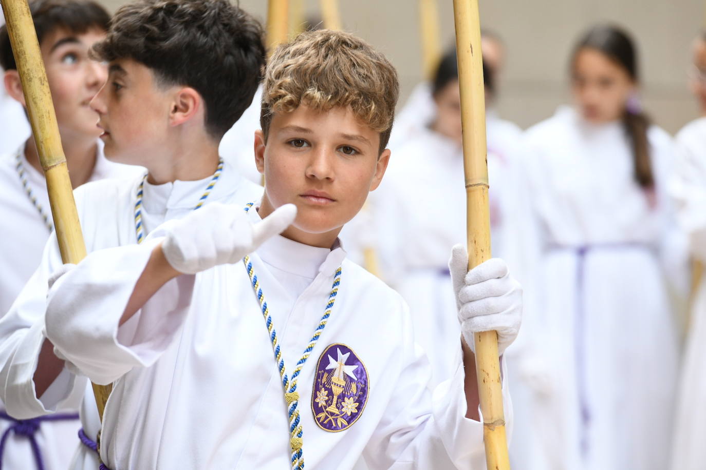 Palmas, ramas de olivo y los primeros pasos abren la carrera oficial de la Semana Santa alicantina