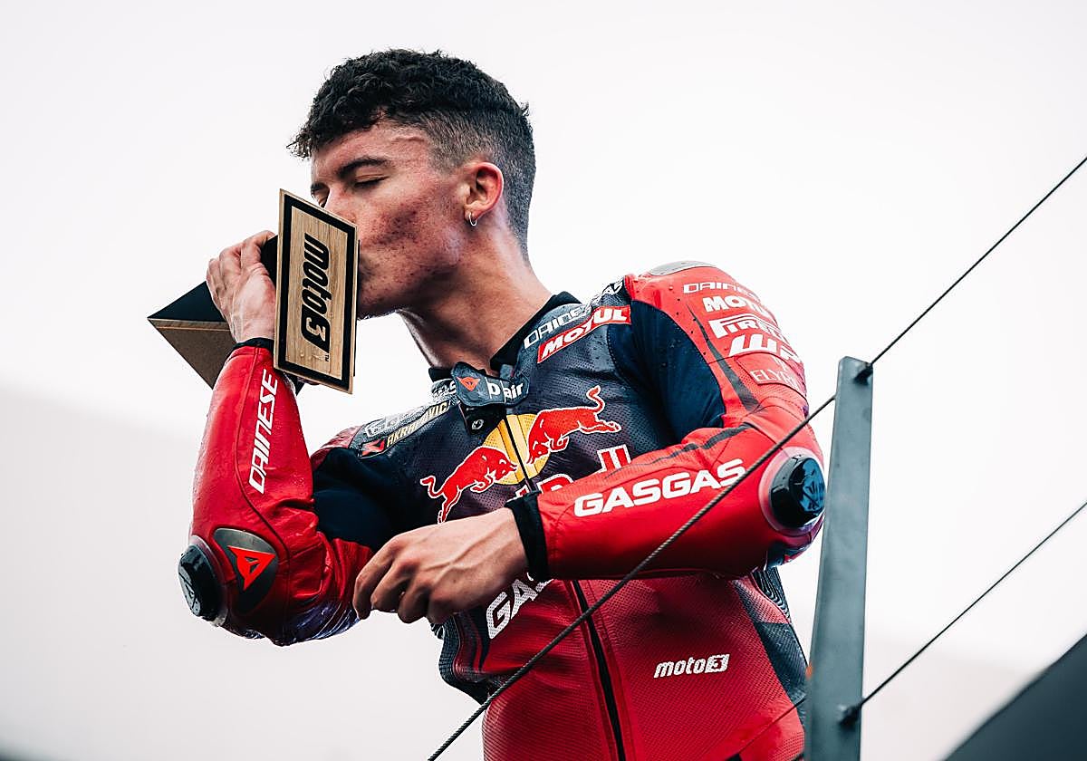Victoria de Dani Holgado que tuvo lugar ayer en el Gran Premio de Portugal.