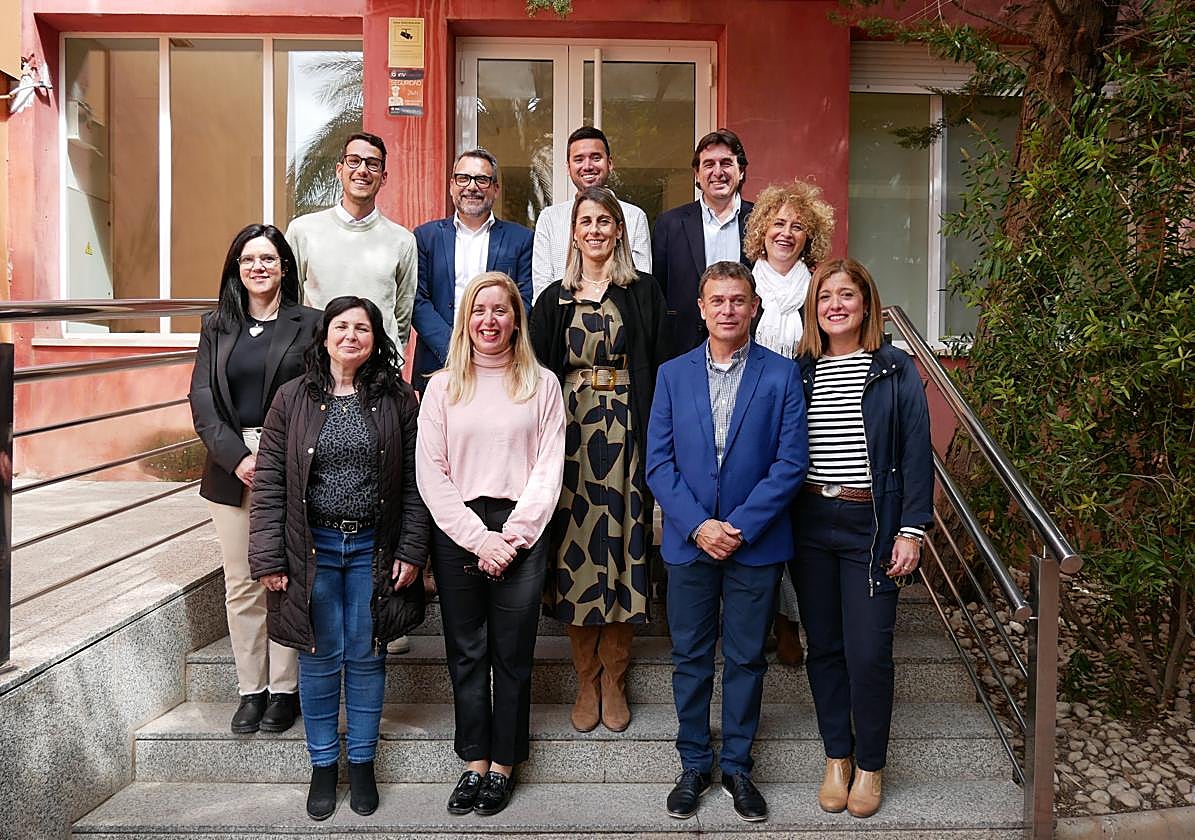 Imagen del equipo de gobierno tras la reestructuración.