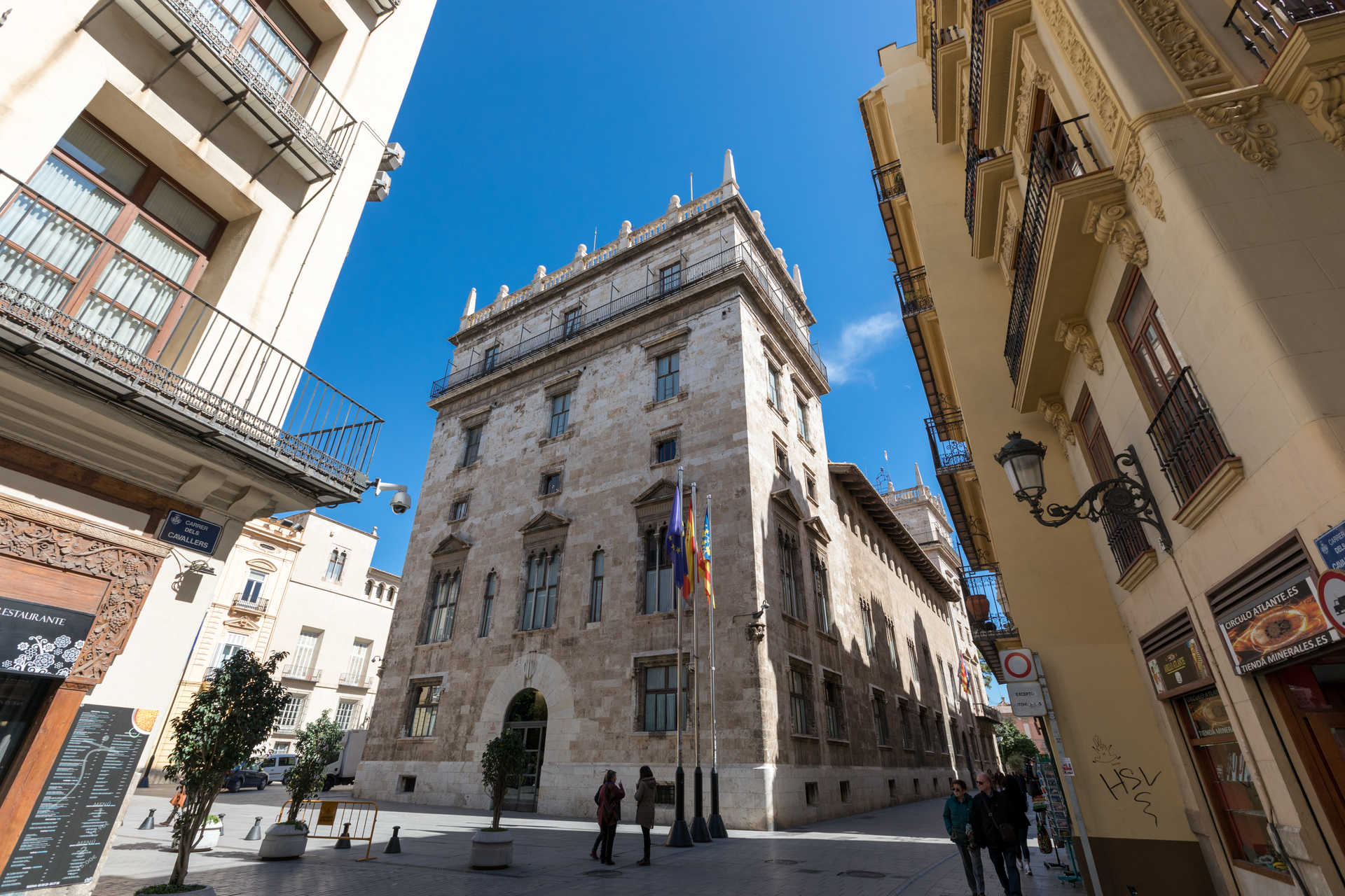 El Palau de la Generalitat en una imagen de archivo.