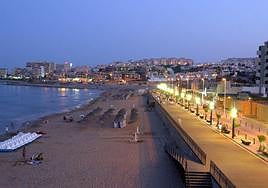 Playa de La Mata de Torrevieja.