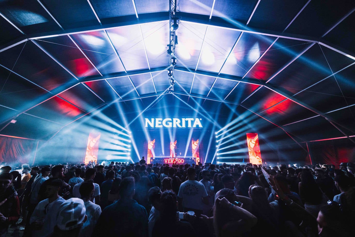 Escenario del Negrita Music Festival el pasado viernes.