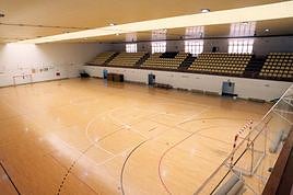 Uno de los pabellones deportivos en los que se renovará la superficie.