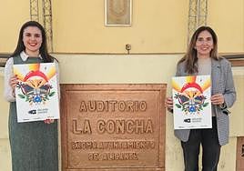 La concejala de Cultura, Nayma Beldjilali, con la productora de Baltimore.