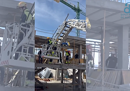 Imágenes de la intervención de los bomberos